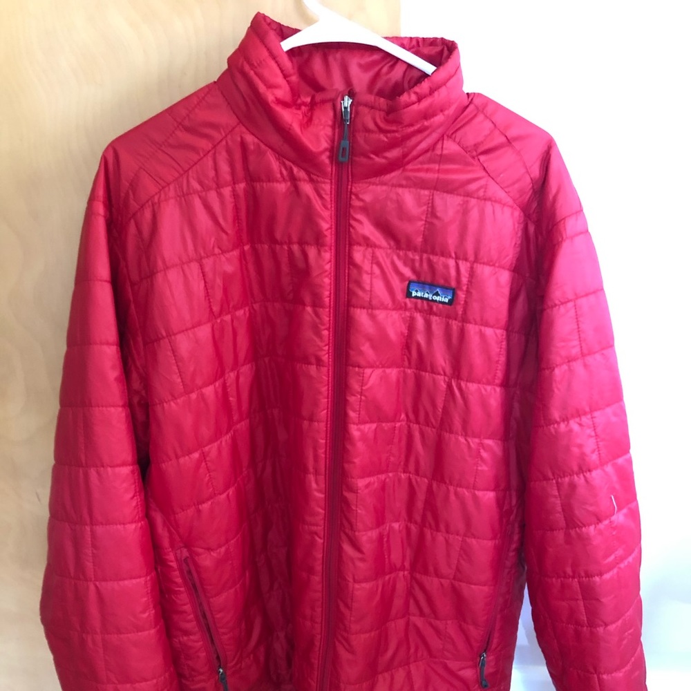 Patagonia Nano Puff Jacket Red Size L